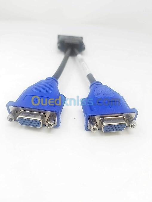 Câble Séparateur DMS-59 vers VGA/DVI/DP 2