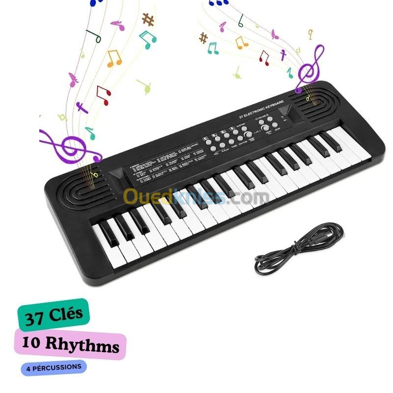  بيانو الكتروني، آلة موسيقية، لتعلم الأطفال Piano électronique à 37 touches, Instrument de musique
