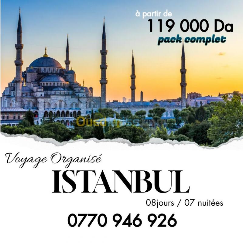  Voyage Organisé Istanbul Mai Juin Juillet Aout 
