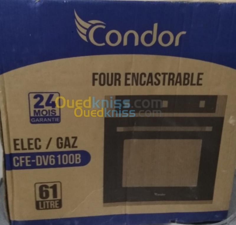 Four Encastrable Elec Gaz Condor Litre Alger Alg Rie