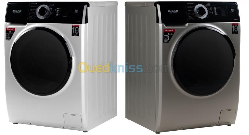 PROMOTION MACHINE À LAVER BRANDT 10,5K inverter vapeur  2