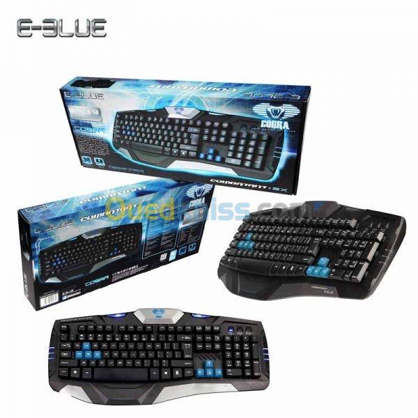  Clavier Keyboard Gaming Cobra E-Blue K739