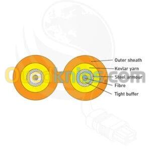 JARRETIERE FIBRE OPTIQUE MONOMODE BRITICOM 4