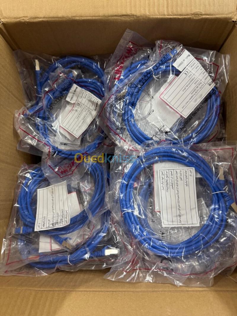 Cordons de brassage réseau Cat6 & Cat6A  Linxcom UK 3
