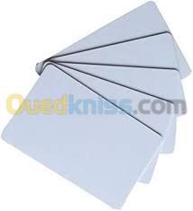 CARTE PVC BLANCHE 2