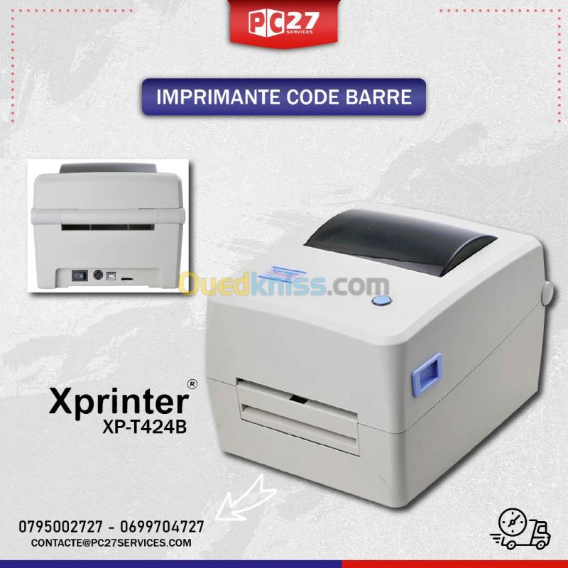  IMPRIMANTE CODE BARRE XPRINTER XP-TT424B /REF:5259