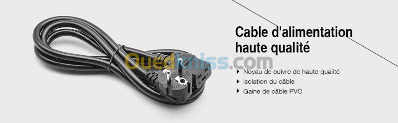 CABLE ALIMENTATION ONDULEUR -16A-2M _ FR / C19 / REF: 5238 3
