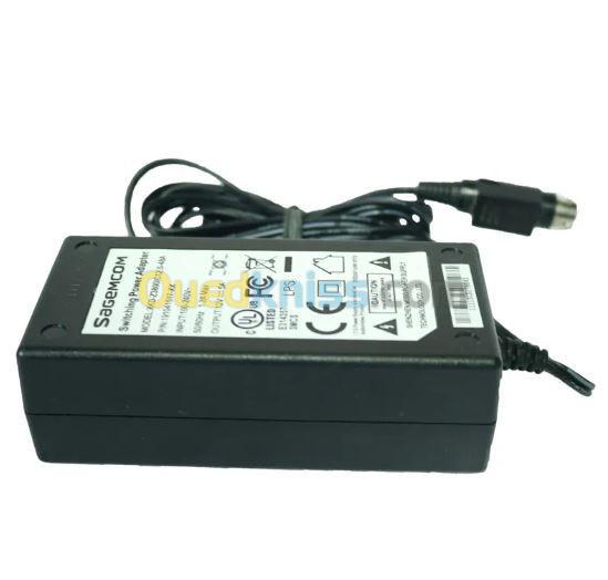 CHARGEUR 12V 3.8A _ 4PIN ROND Modèle MSP-Z3800IC12.0-48W //REF: 6586 5