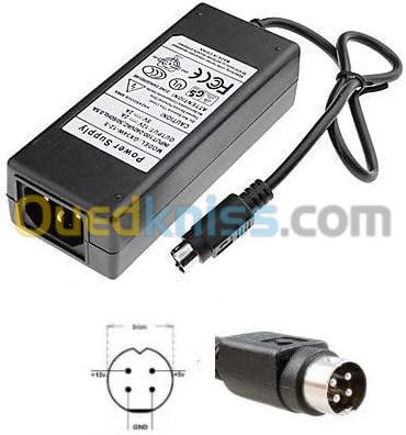CHARGEUR 12V 3.8A _ 4PIN ROND Modèle MSP-Z3800IC12.0-48W //REF: 6586