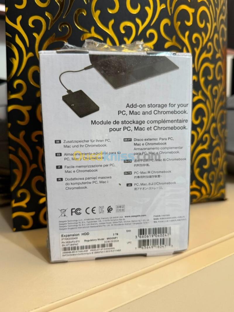 Disque dur externe SEAGATE 02To 2