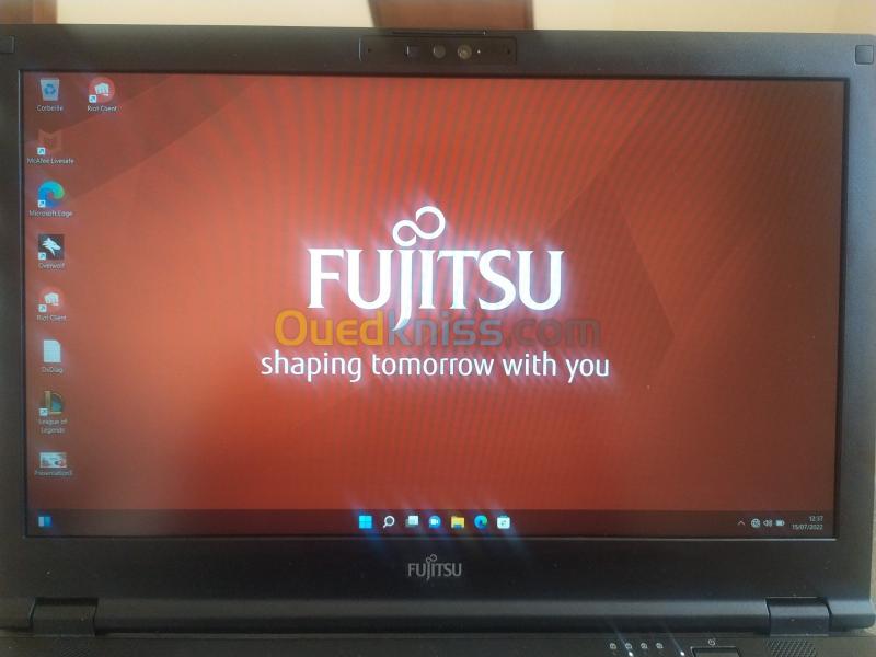  Laptop fujitsu i5-10g 8g 256ssd 