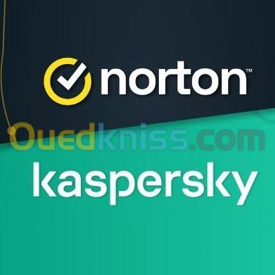  Antivirus Kaspersky Norton Bitdefender Premium Anti virus Plus Standard Deluxe Total VPN PC  