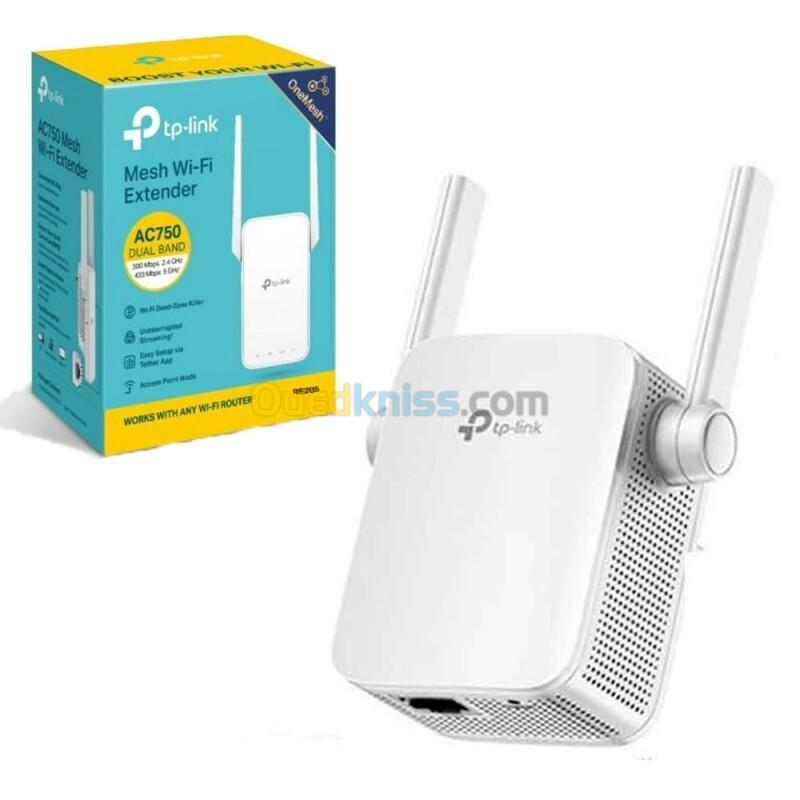 RANGE EXTENDER TP-LINK RE205 Wi-Fi 5 AC750