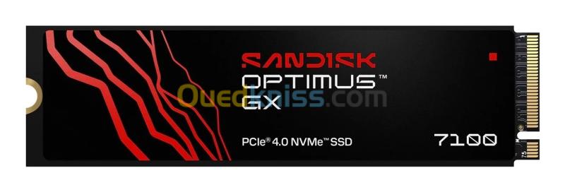 SSD SanDisk OPTIMUS GX 7100 NVMe Gen 4x4 / 02 TB UP TO 7250 MB/s