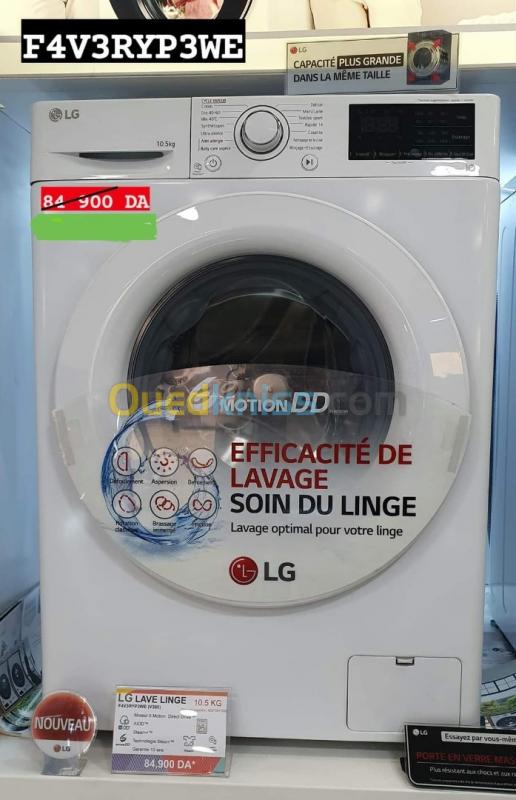  PROMO machine a laver LG 10.5kg 15kg