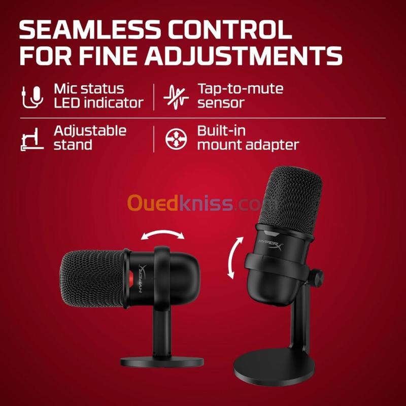  Microphone de jeu USB à condensateur HyperX SoloCast  8