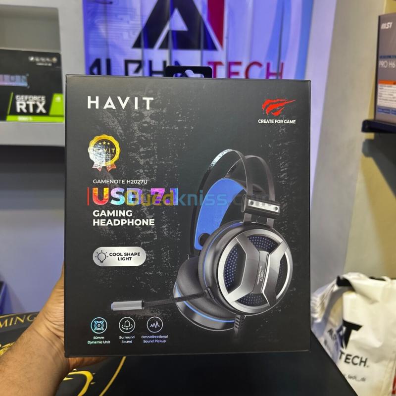 Casque GAMING HAVIT 7.1 H2027U 