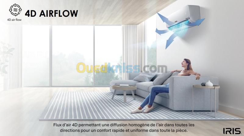CLIMATISEUR IRIS 36000 BTU SUPER AZAO SMART WIFI INVERTER TROPICAL PRO 2026 12