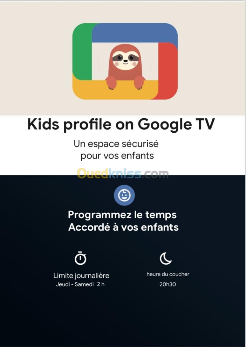 TV IRIS 32" G4030 GOOGLE TV SMART ANDROID 32 POUCES 4