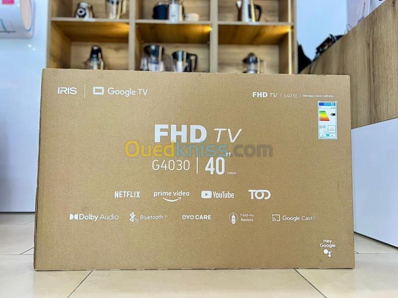 TV IRIS 40" G4030 GOOGLE TV SMART ANDROID 40 POUCES