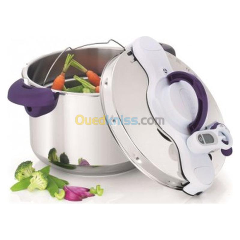 SEB Cocotte Clipso Precision Poingée Rouge Rabatable 6L Tarif et prix