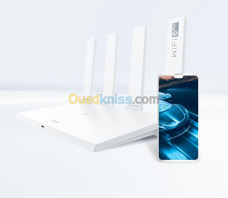 Router Huawei ax3 7100 wifi 6 dual core compatible avec la fibre optique  الجزائر