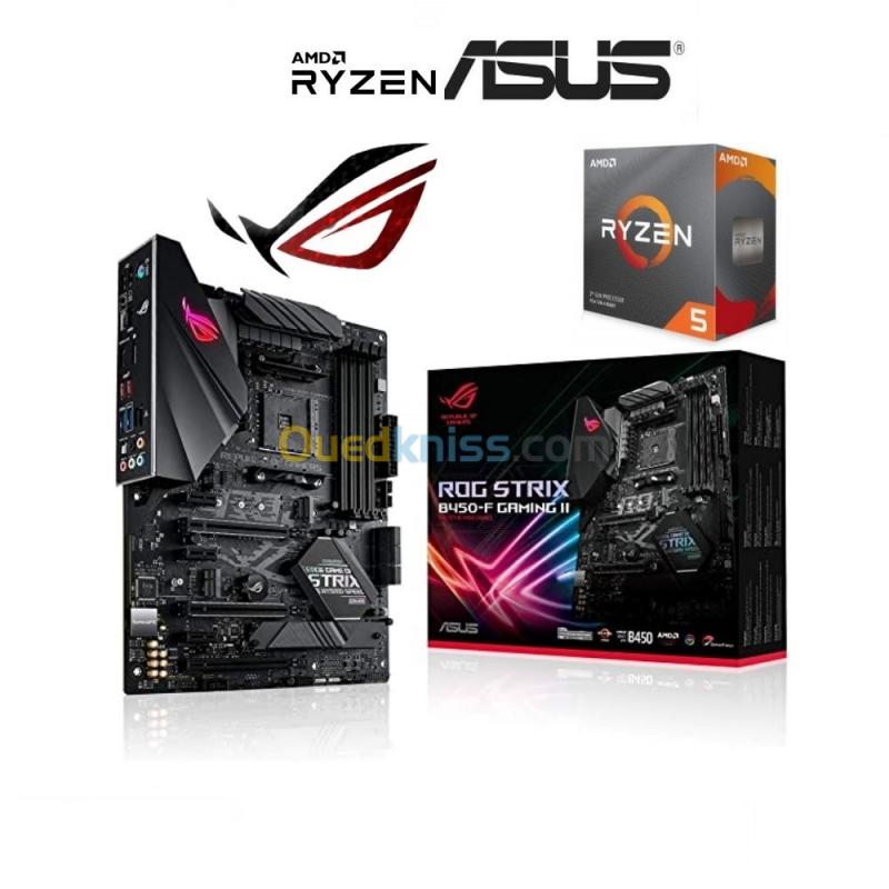  KIT UPGRADE PC AMD RYZEN 5 3600  ASUS ROG STRIX B450-F GAMING II