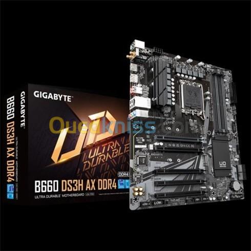 CARTE MERE GIGABYTE INTEL 1700 B660 DS3H AX DDR4 WIFI