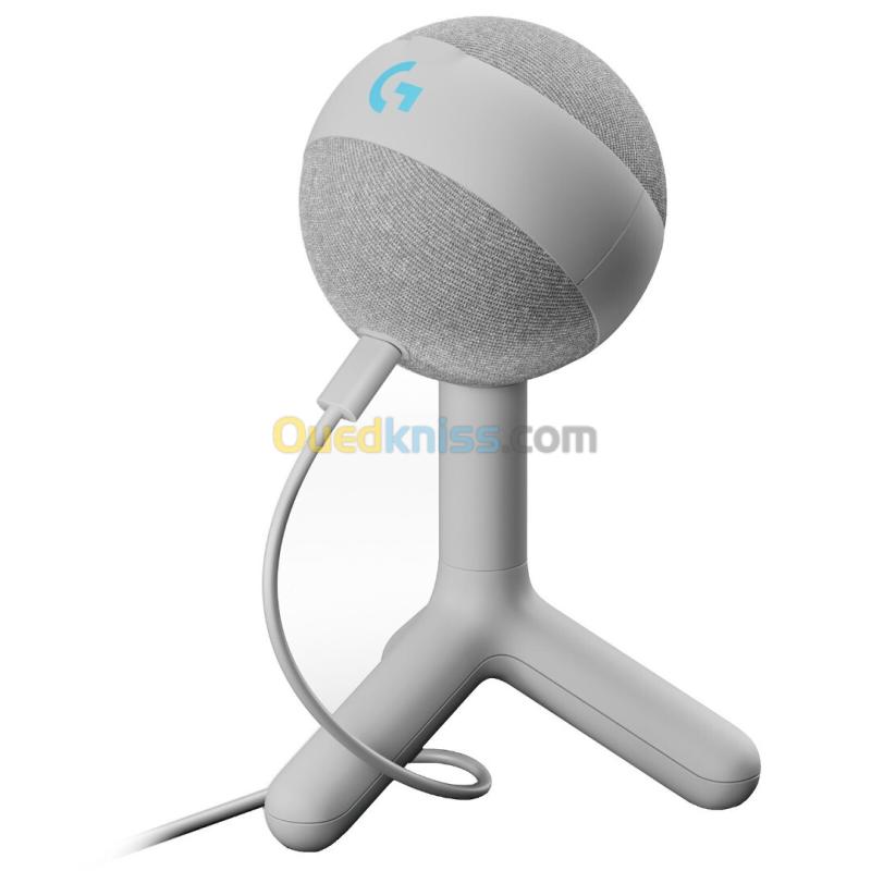MICROPHONE - CARDIOÏDE LOGITECH G YETI ORB (BLANC) RGB