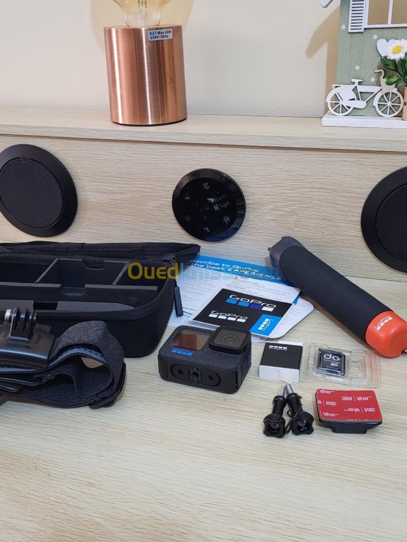 GoPro HERO12 Black - Caméra daction étanche - Ultra HD 5.3K60 Photos 27MP - HDR - stabilisation 16