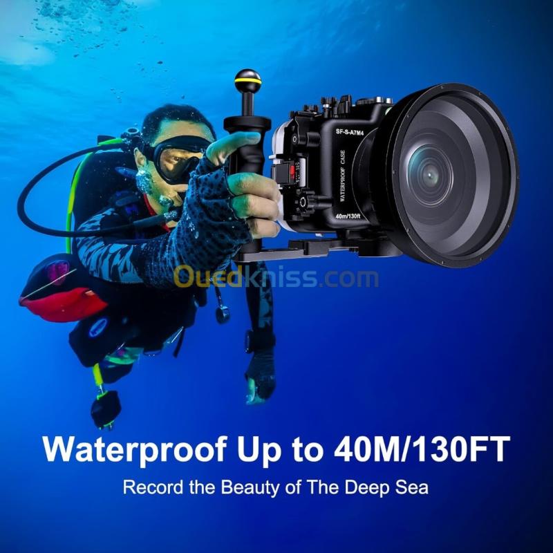 Caisson Sous-marin étanche Nauticam RX100 VII / 7 pack pro + Sony RX100 VII vidéos UHD 4K 30/24