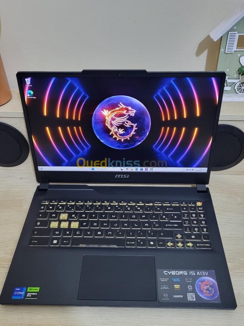 GAMING MSI Cyborg 144 Hz | CORE i7-13620H | NVIDIA RTX 4060 8GB | 512GB SSD | 16GB RAM | 16
