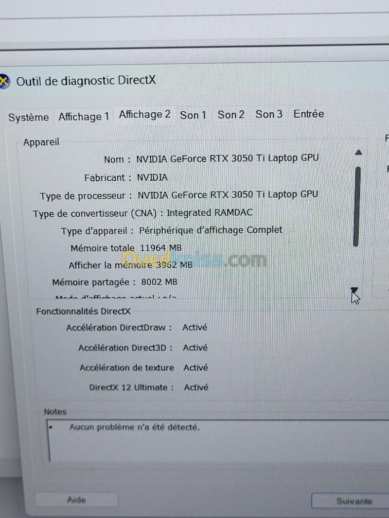 GAMING ASUS TUF DASH 144Hz | CORE i7-12650H | NVIDIA RTX 3050 Ti 4GB | 16GB RAM | 512GB NVMe SSD 56