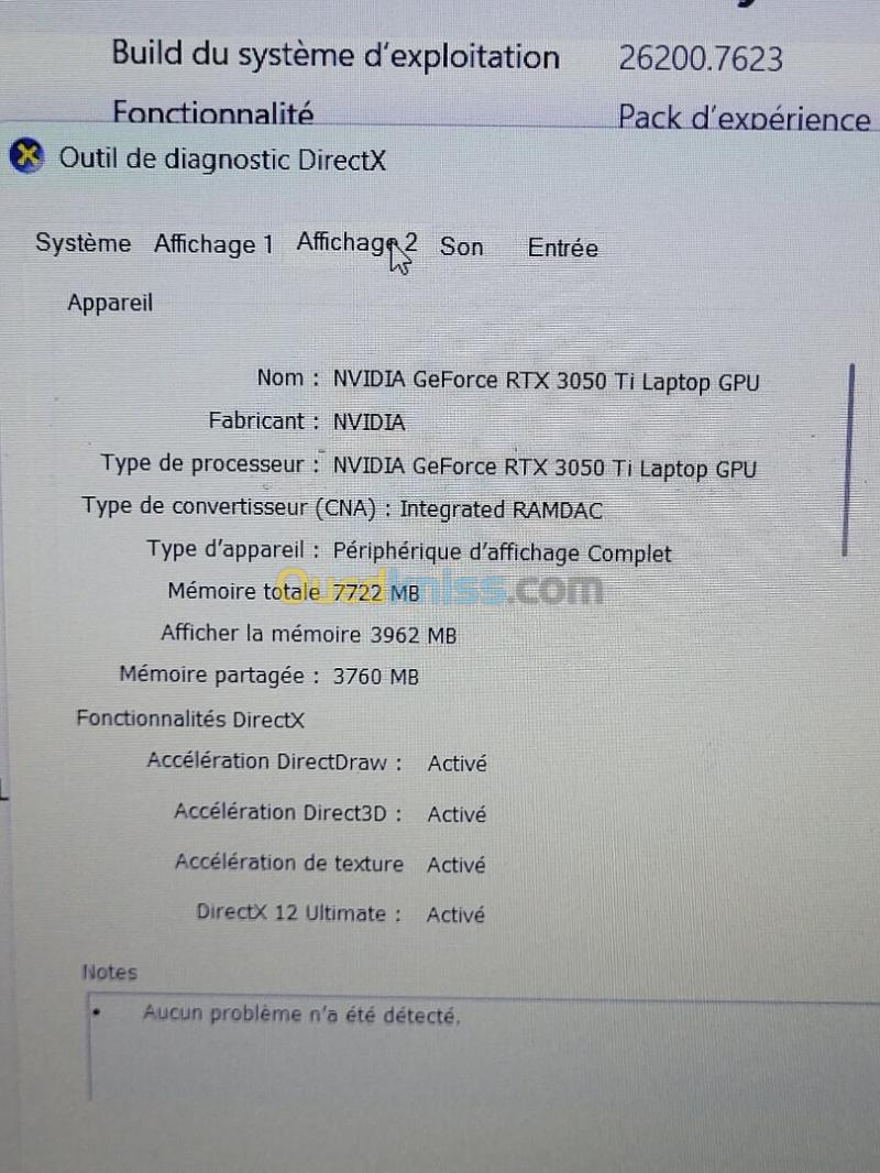 Gaming HP PAVILION | RYZEN 5 5600H | NVIDIA RTX 3050 Ti 4GB | 8GB RAM | 512GB NVMe 10