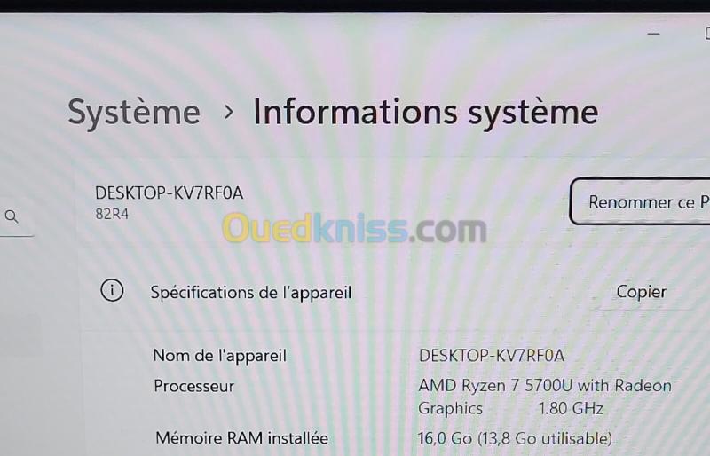 Lenovo IdeaPad 1 15.6'' FHD | RYZEN 7 5700U | 16GB RAM | 512GB NVMe SSD | AMD RADEON GRAPHICS 2GB 13