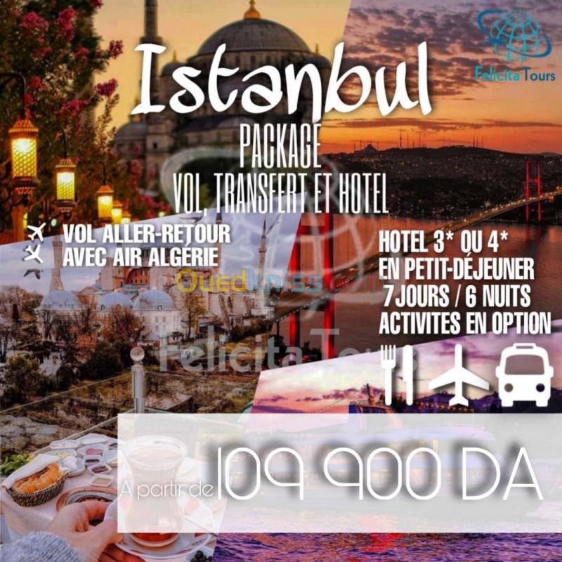  PACKAGE ISTANBUL SEPTEMBRE 