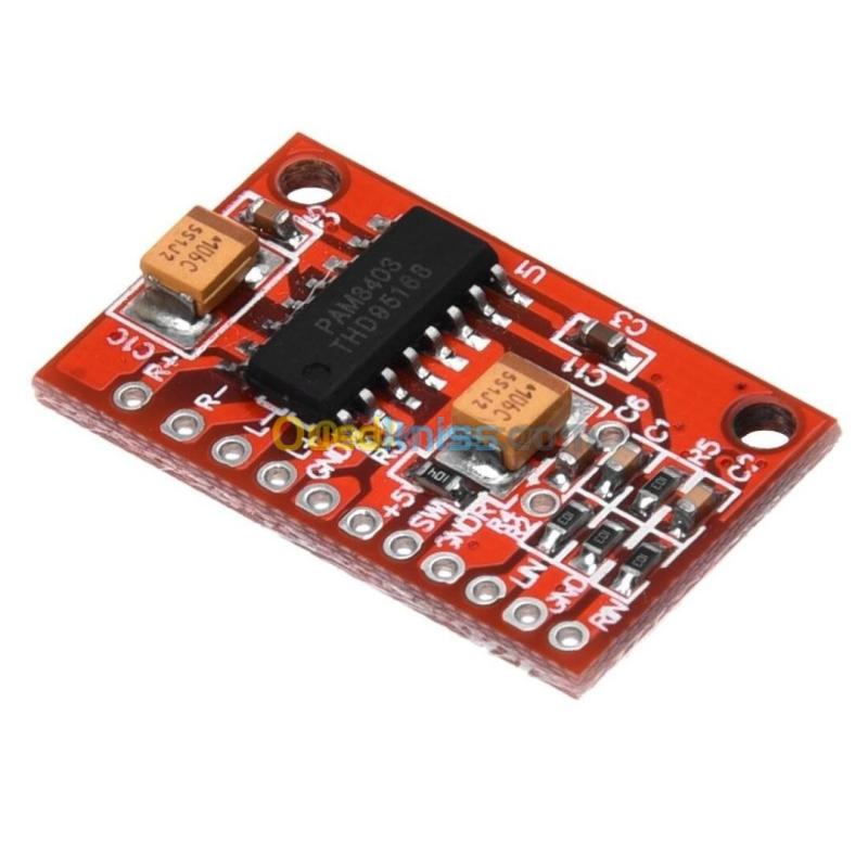 Carte Amplificateur Numérique Audio 2 Canaux 3W PAM8403 Arduino 4