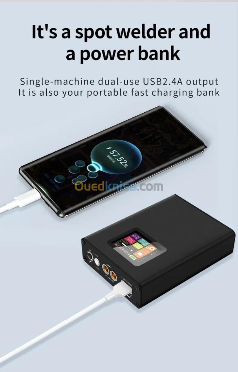 Mini Machine a souder par points Portable a affichage numérique pour batterie 18650 ARDUINO 7