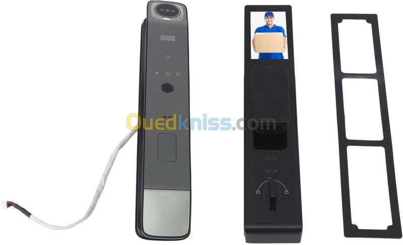 Serrure Connectée Intelligente Wi-Fi avec Caméra HD, Écran et Empreinte Digitale 4