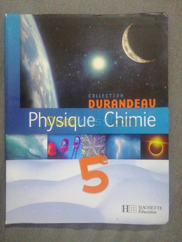  Livre de Physique Chimie 5eme 