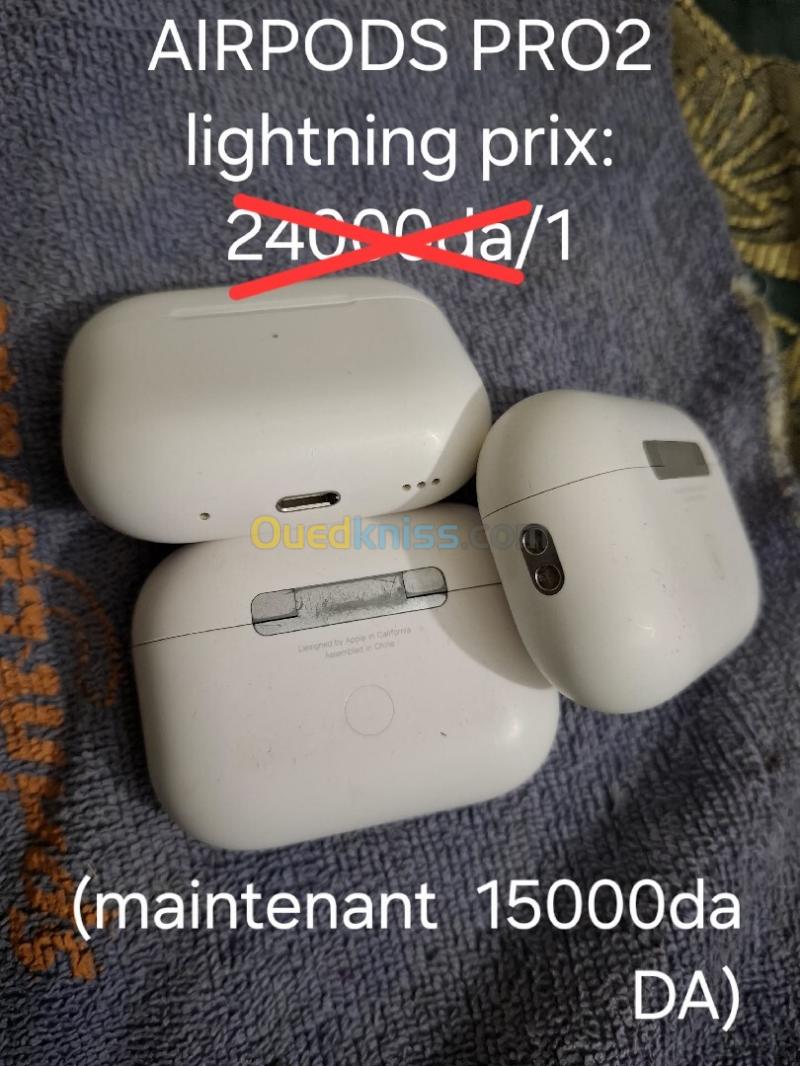 Oreillettes Airpods et plusieurs types de marques cabats (européen).... 23