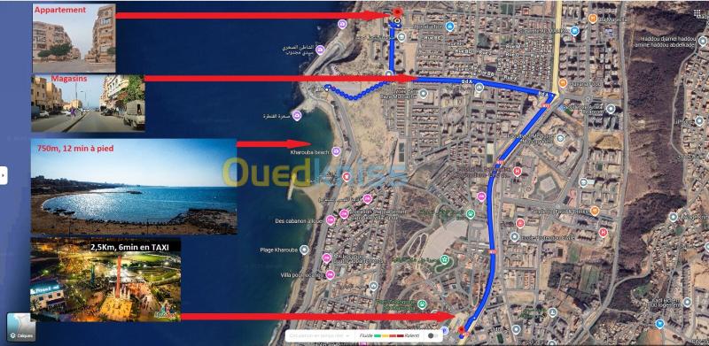 Location Appartement F3 Mostaganem Mostaganem 3