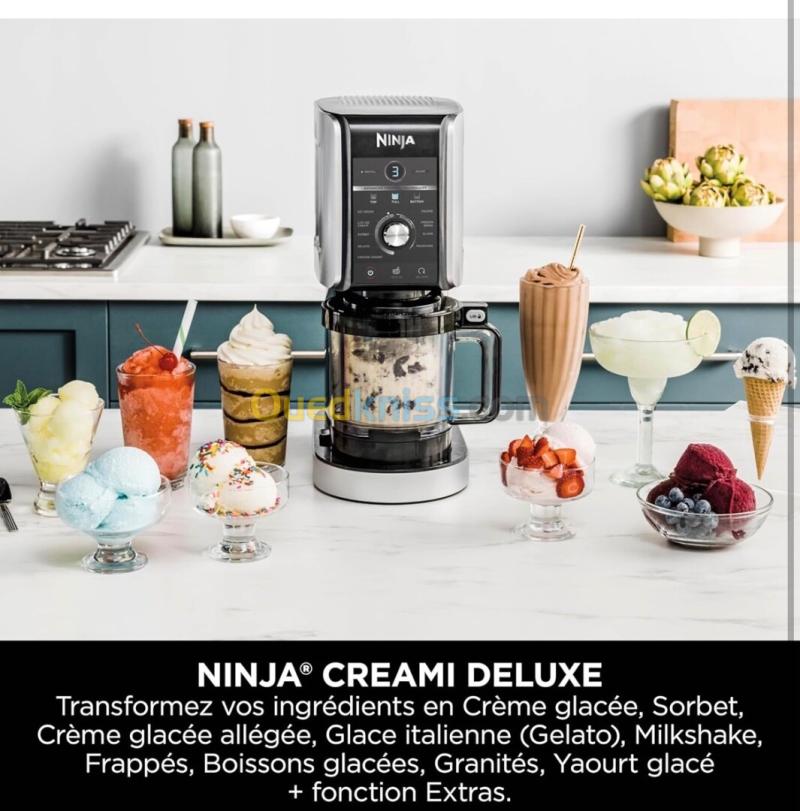 Ninja CREAMi Deluxe Machine à Glaces à l'italienne 5