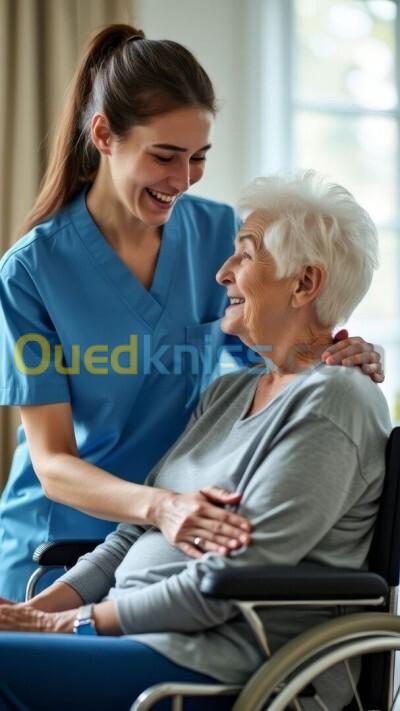 Garde malade couchante 24/24h
