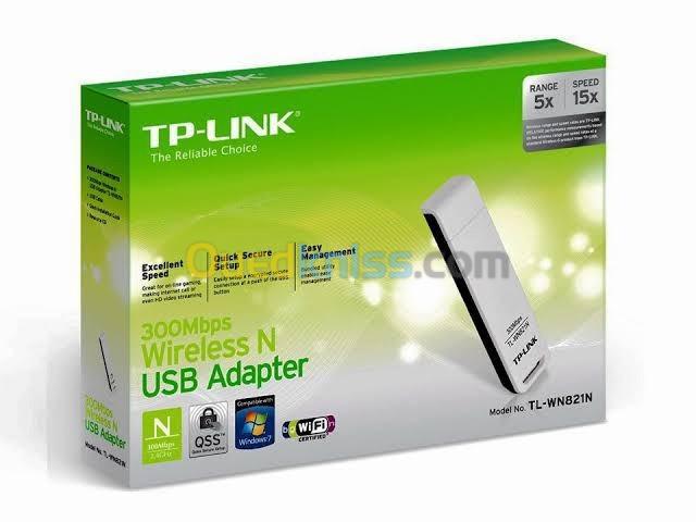   Wireless adapter N USB 2.0 (TP-Link TL-WN821N) 