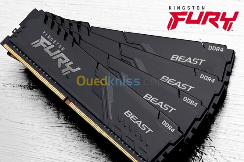  Kingston FURY Beast 16 Go (2 x 8 Go) DDR4 3600MHz CL17