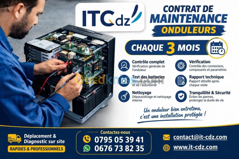 Reparation  & Maintenance  de tous type onduleurs online multimarque apc,abb,le grand