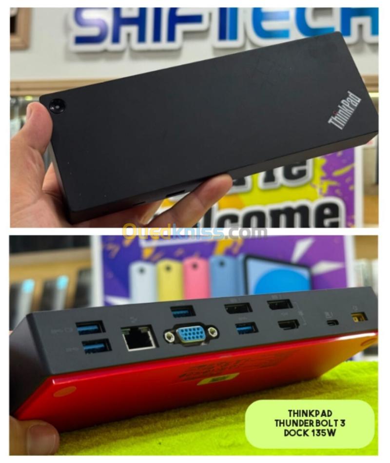 Hub Dock Station USB C Original HP Dell Lenovo Asus Microsoft 6