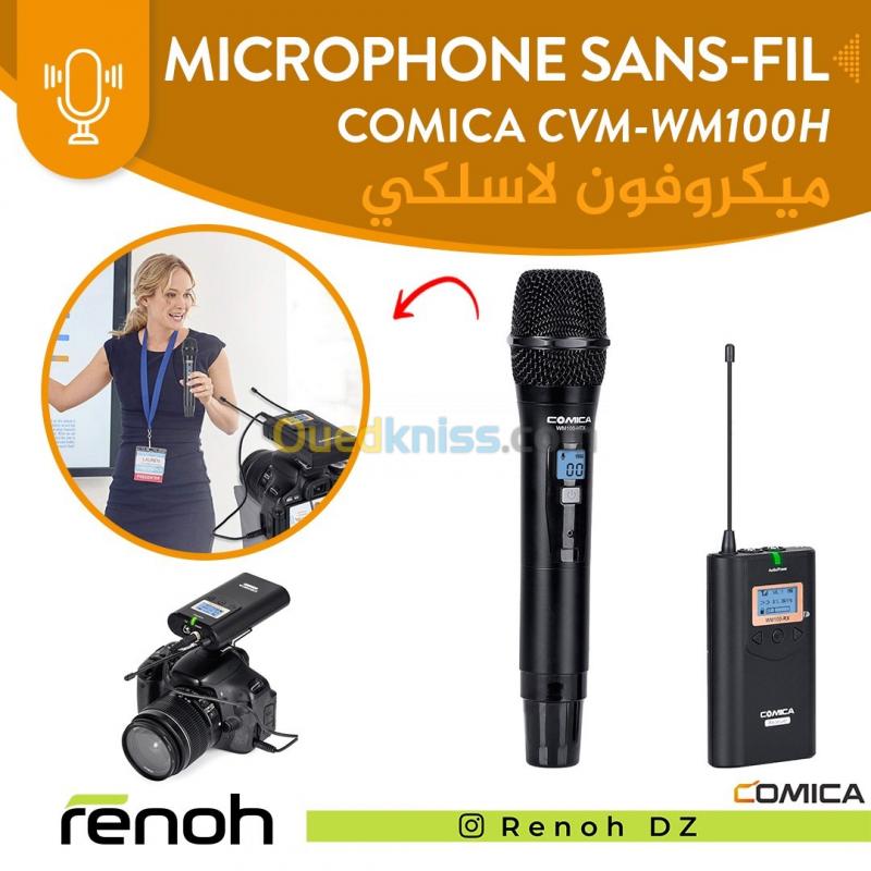  Microphone Sans-fil A Main COMICA CVM-WM100H