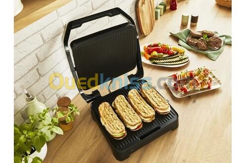Tefal Grille-viande Inicio Adjust Grill Panini & Viande - Multifonction 2000W - GC272D10 2